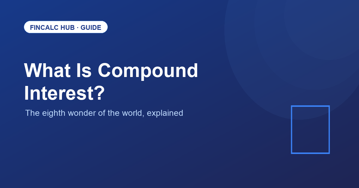 What is compound interest